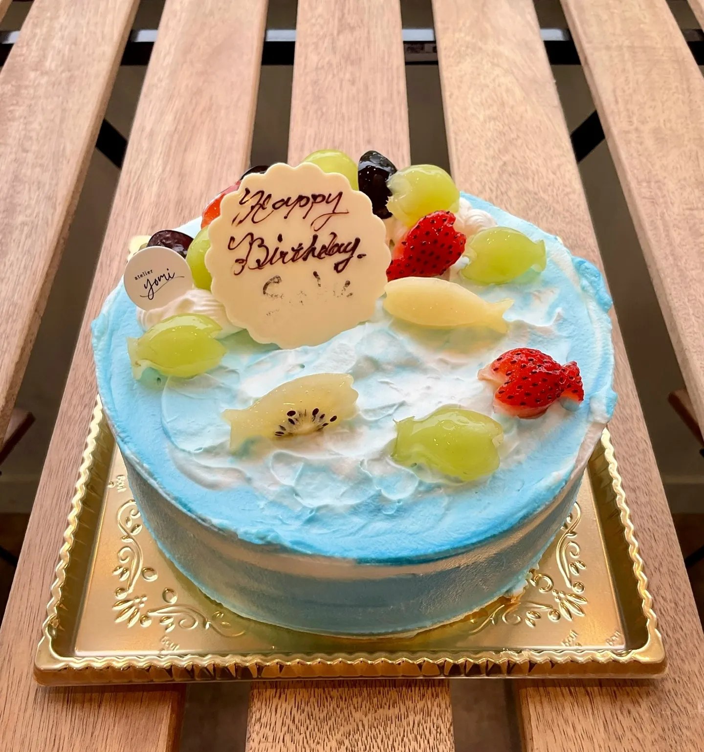 海なオーダーケーキ