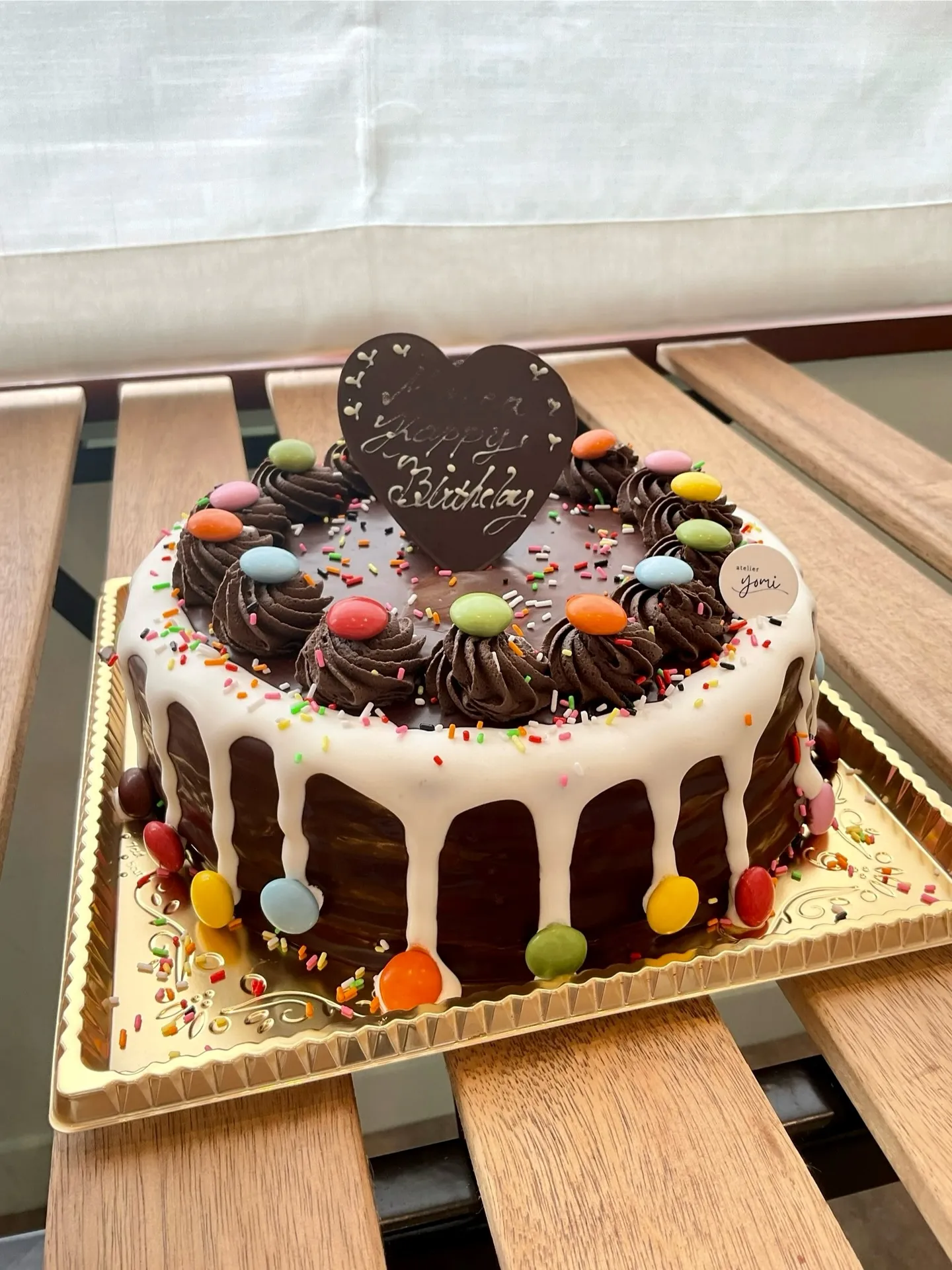 チョコレートたくさんカラフルなオーダー