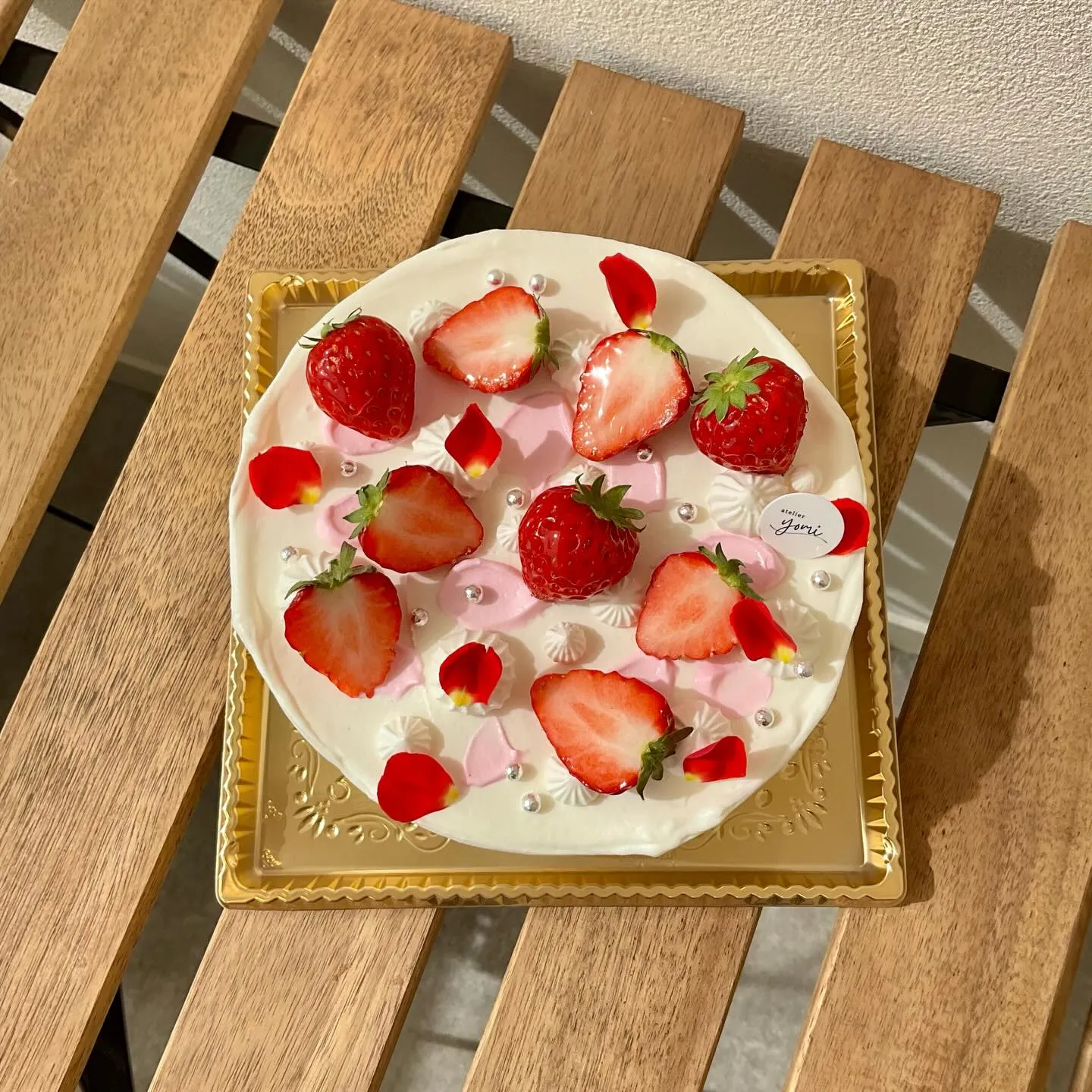 🍓いちごのデコレーションケーキ🍓