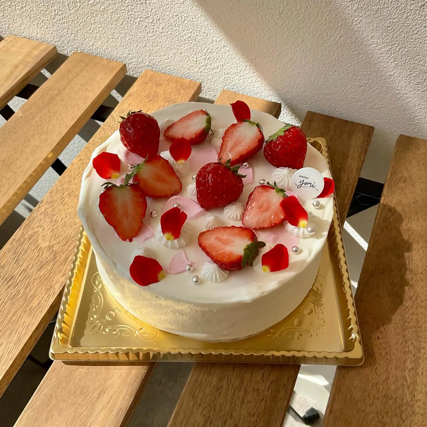 🍓いちごのデコレーションケーキ🍓