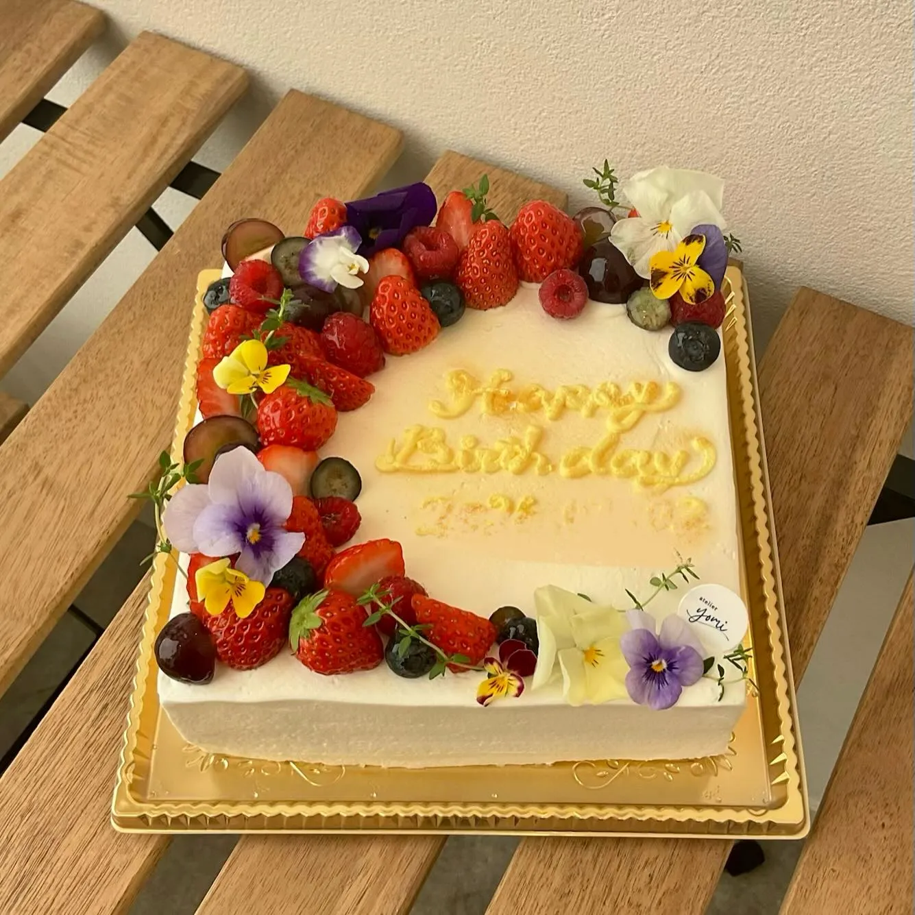 スクエアタイプのデコレーション