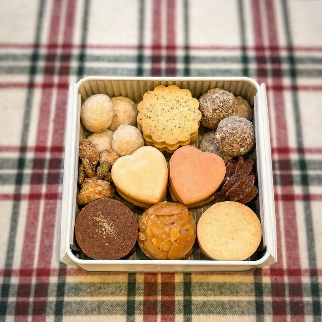 グルテンフリー＆ヴィーガンクッキー缶🍪