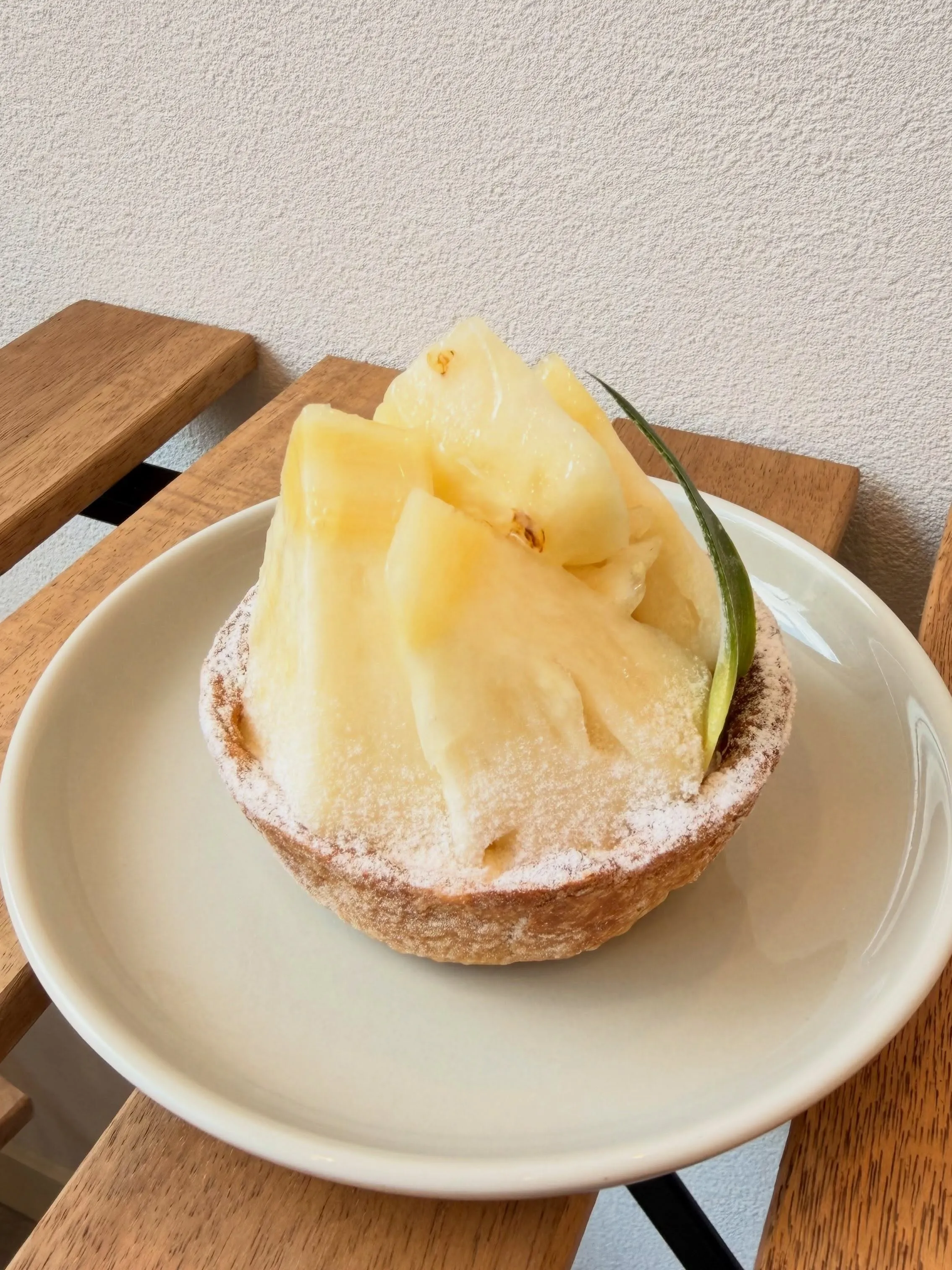 🍍季節限定｜ピーチパインのカスタードパイ
