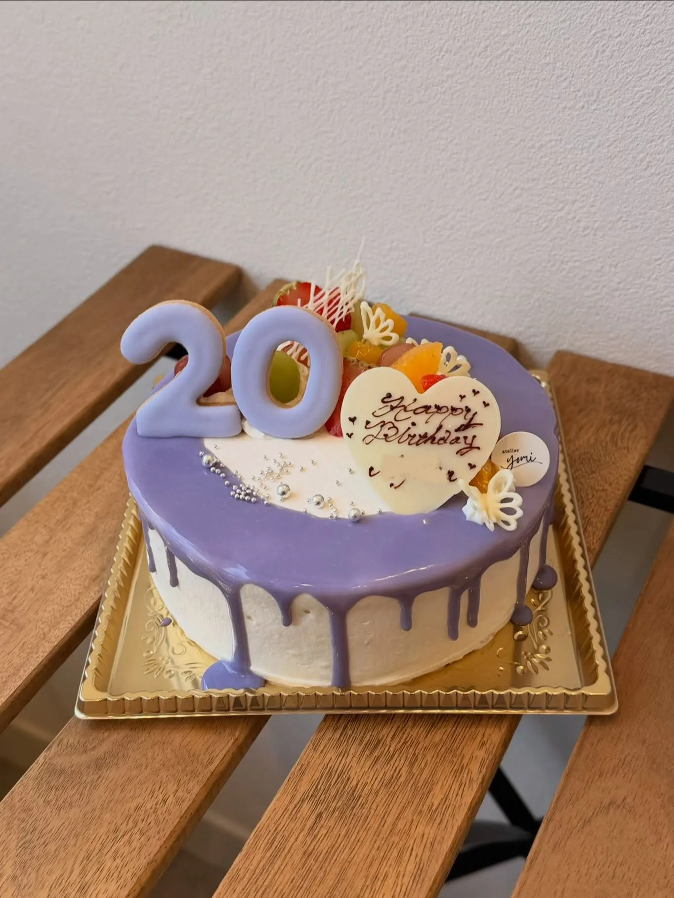 ２０歳のバースデーケーキ